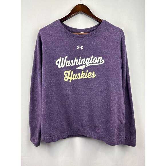 Women’s Underarmour XL Washington Huskies Crewneck - Picture 1 of 4